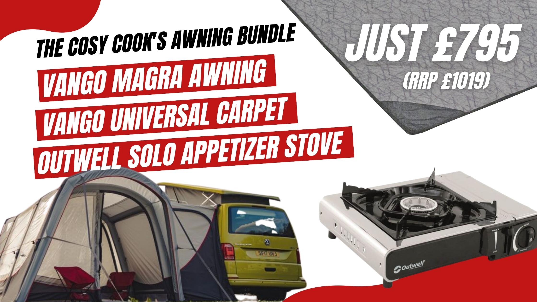 Save more than £225 with our awesome awning and accessory bundles!